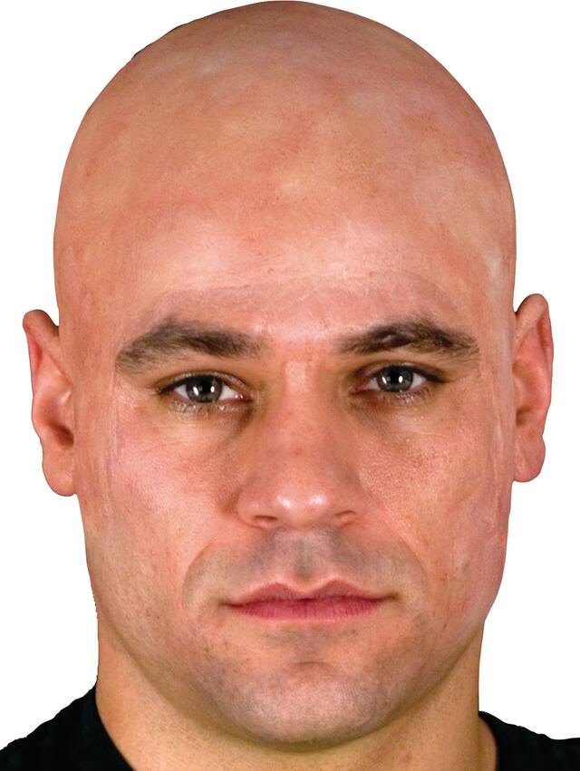 Natural Bald Cap, Beige, One Size, Wearable Costume Accessory for Halloween Front_Flat