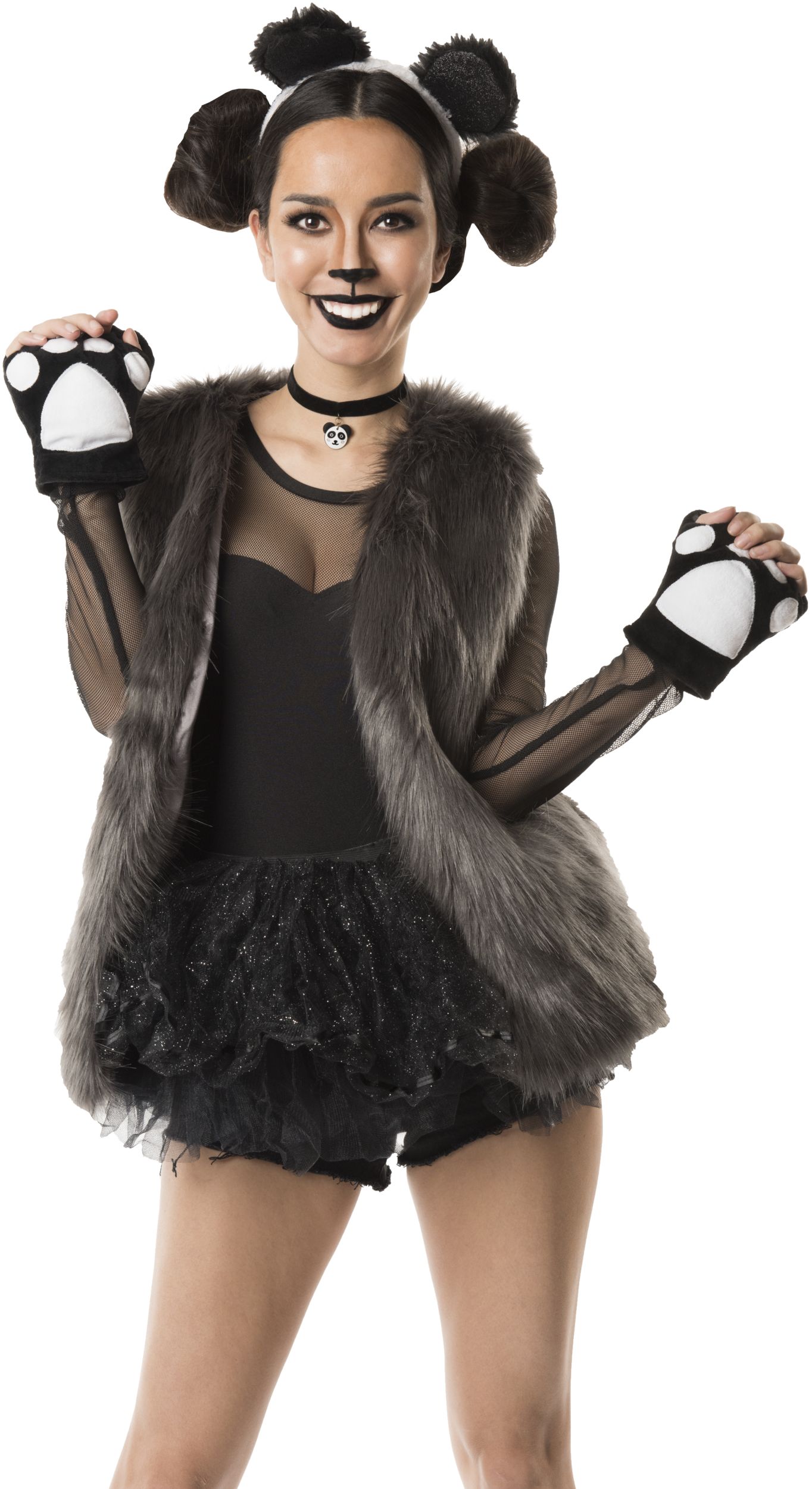 Women's Panda Costume Accessory Kit Composite_or_Mixed