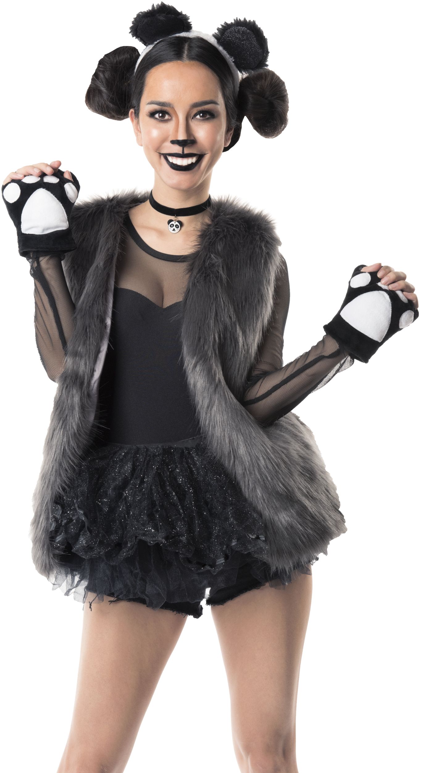 Women's Panda Costume Accessory Kit Composite_or_Mixed