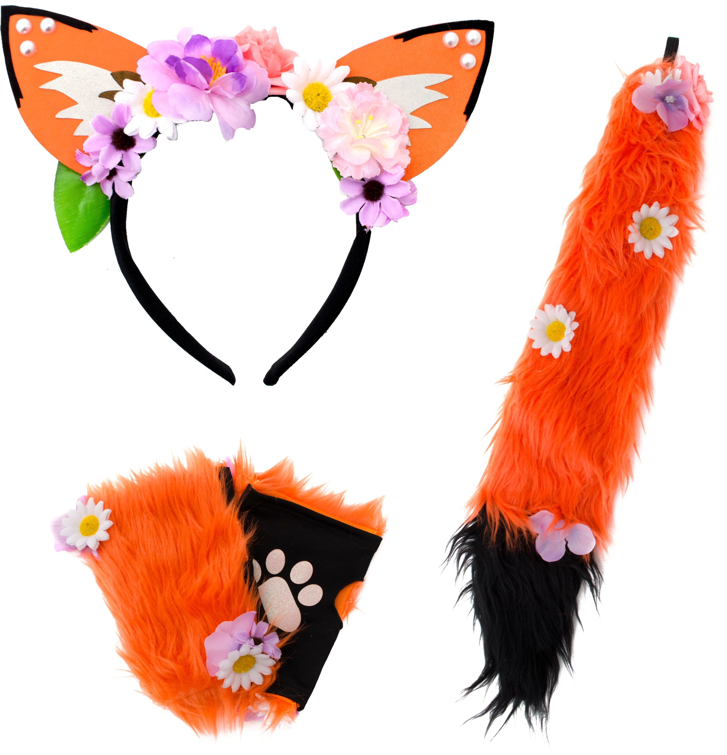 Women's Fox Costume Accessory Kit Composite_or_Mixed