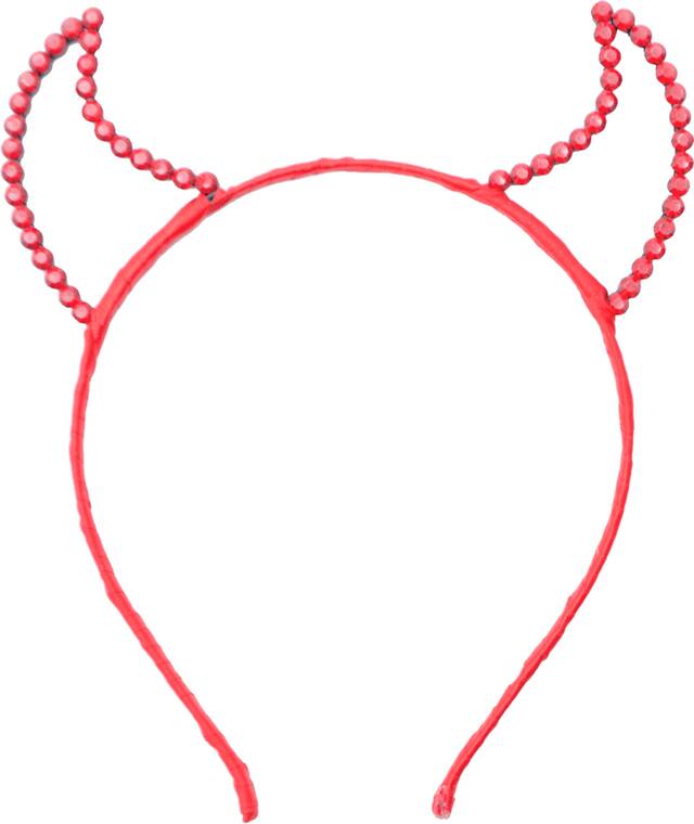 Rhinestone Devil Party Headband Party City