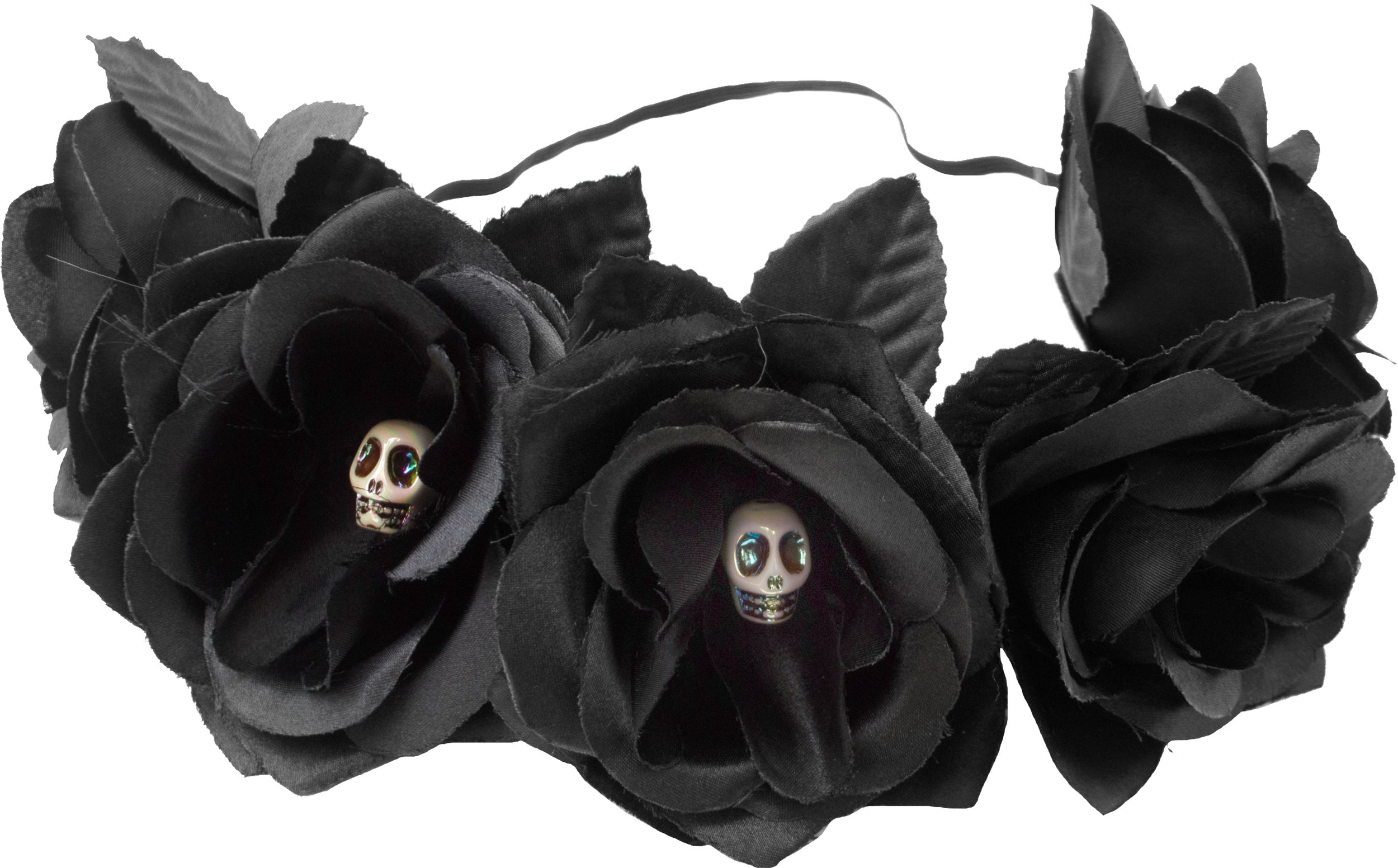 Skeleton Flower Crown Party City