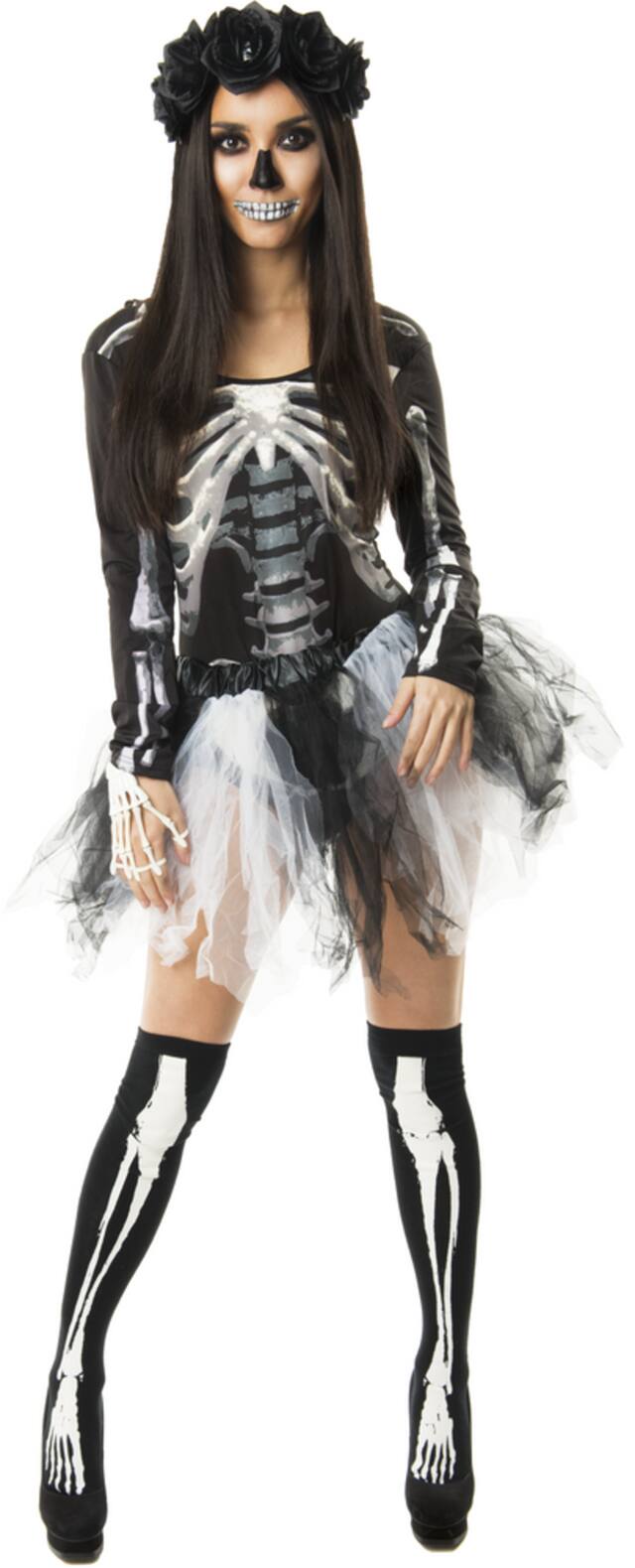 Skeleton Flower Crown Party City