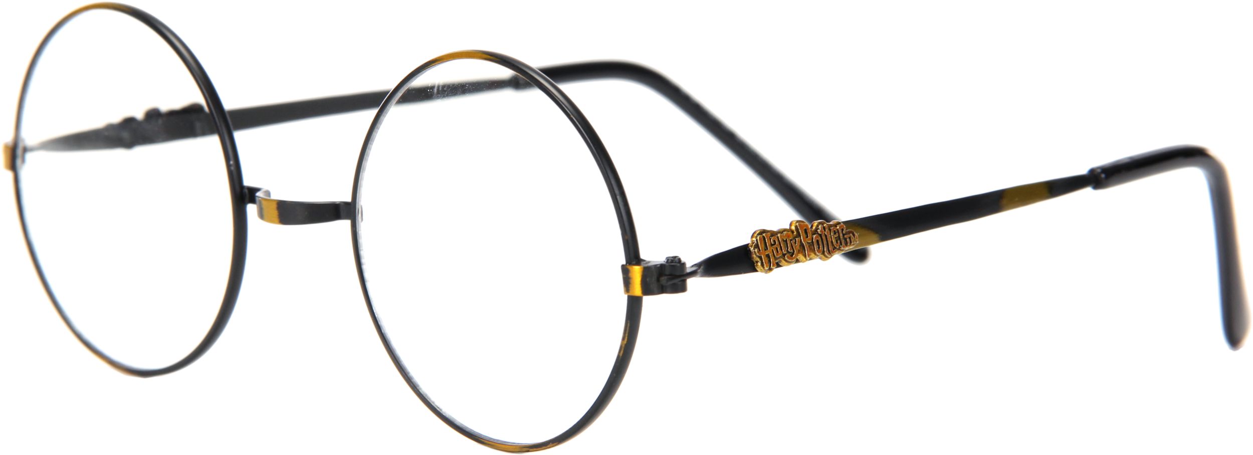 Harry Potter Round Wire Harry Potter Glasses Party Prop Front_Three_Fourths_Angled_Left