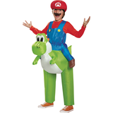 Costume gonflable Nintendo Super Mario Bros Mario et Yoshi, enfants, taille universelle Front_Angled_Left