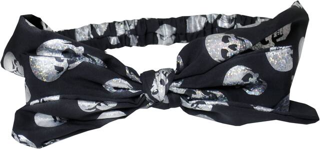 Iridescent Skeleton Headband, 6-in Front_Elevated