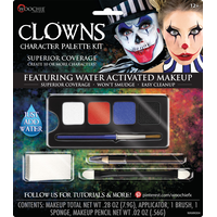 Complete Clowns Character Makeup Palette Kit, 5-pc Front_Flat