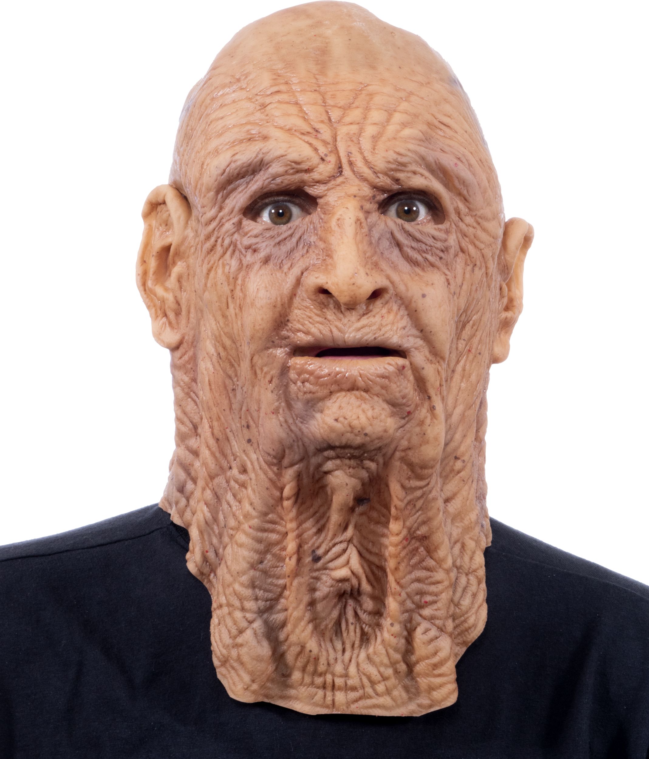 Dead On Arrival Old Man Mask Front_Flat