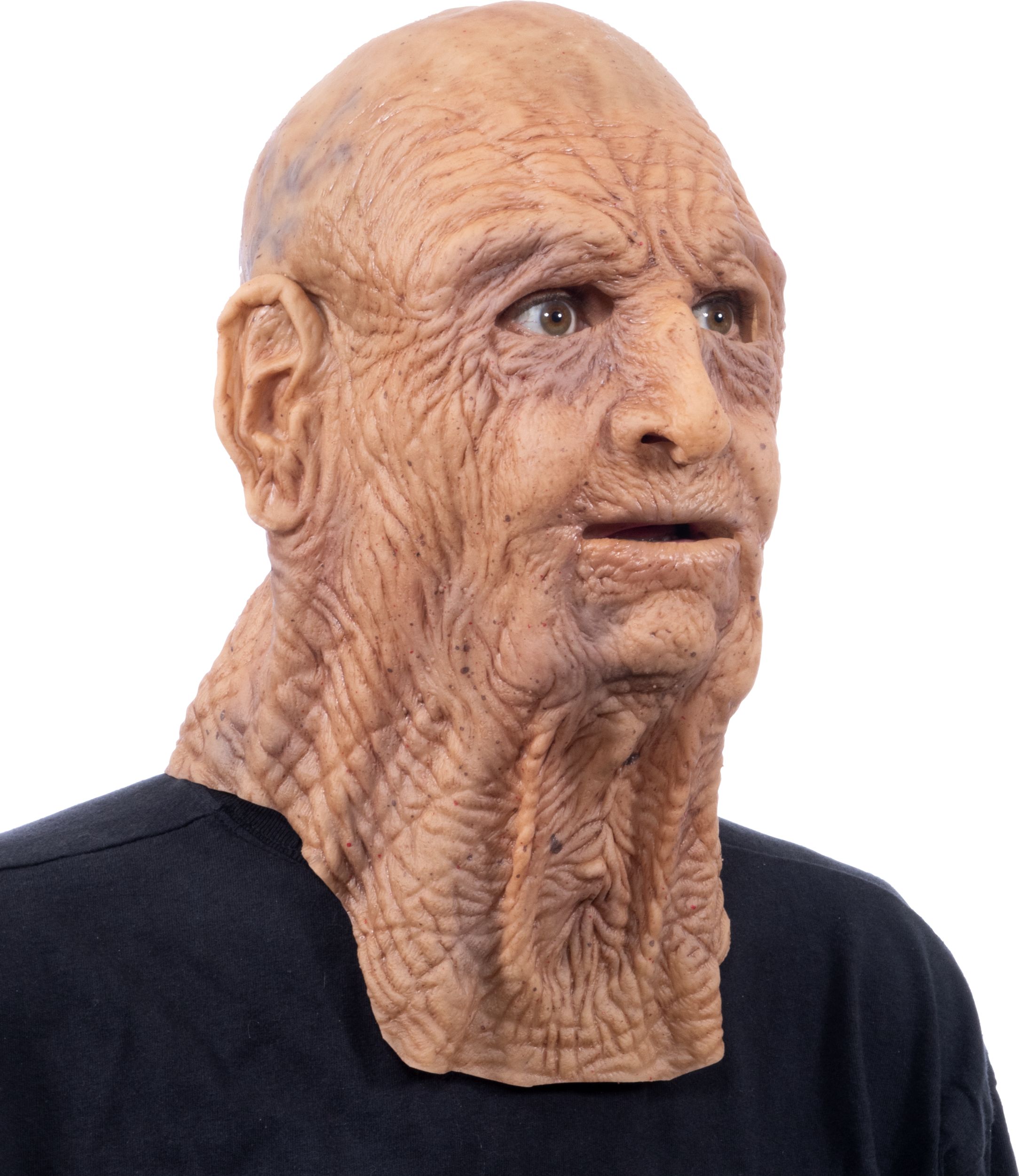 Dead On Arrival Old Man Mask Front_Angled_Right