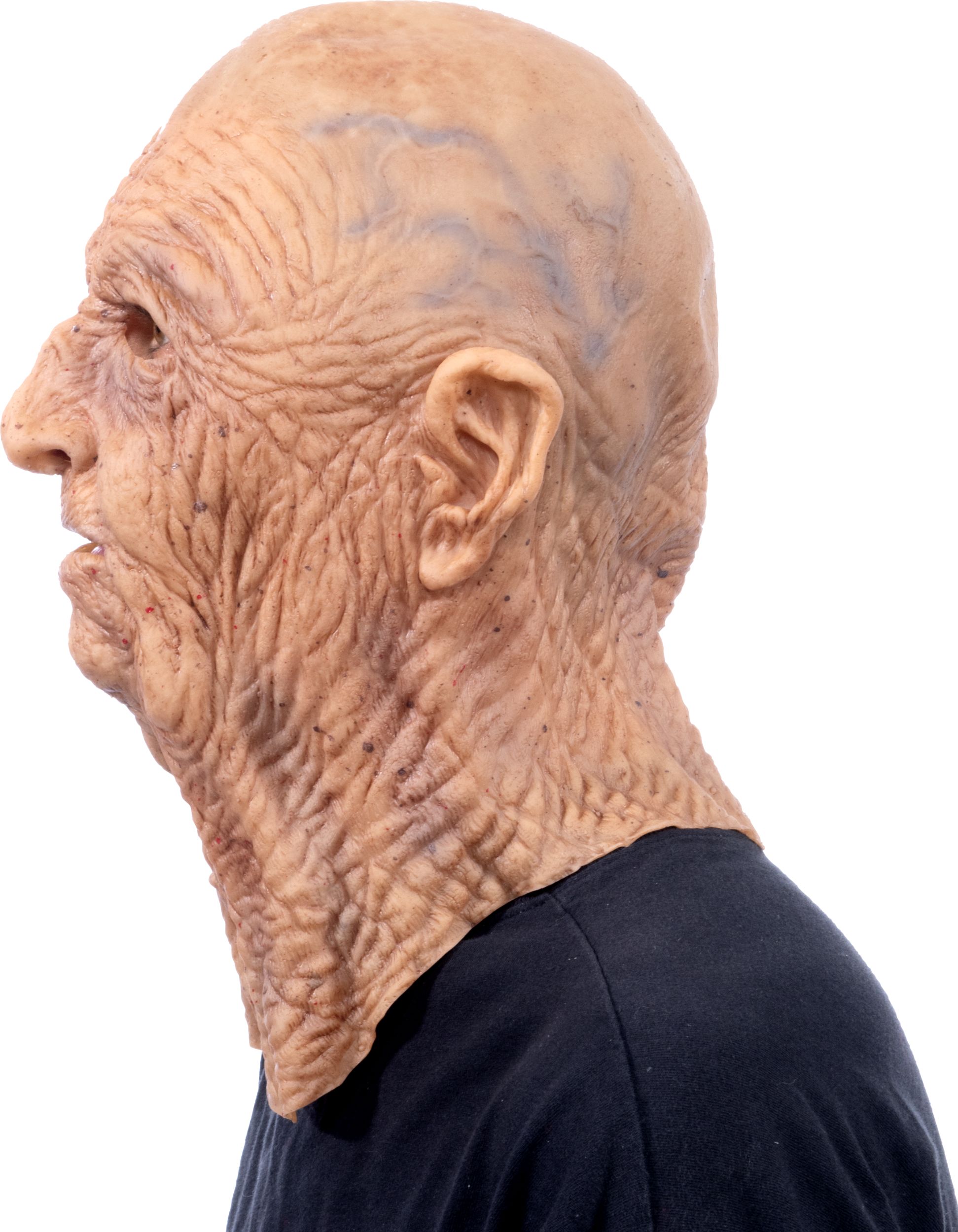 Dead On Arrival Old Man Mask Side_Left