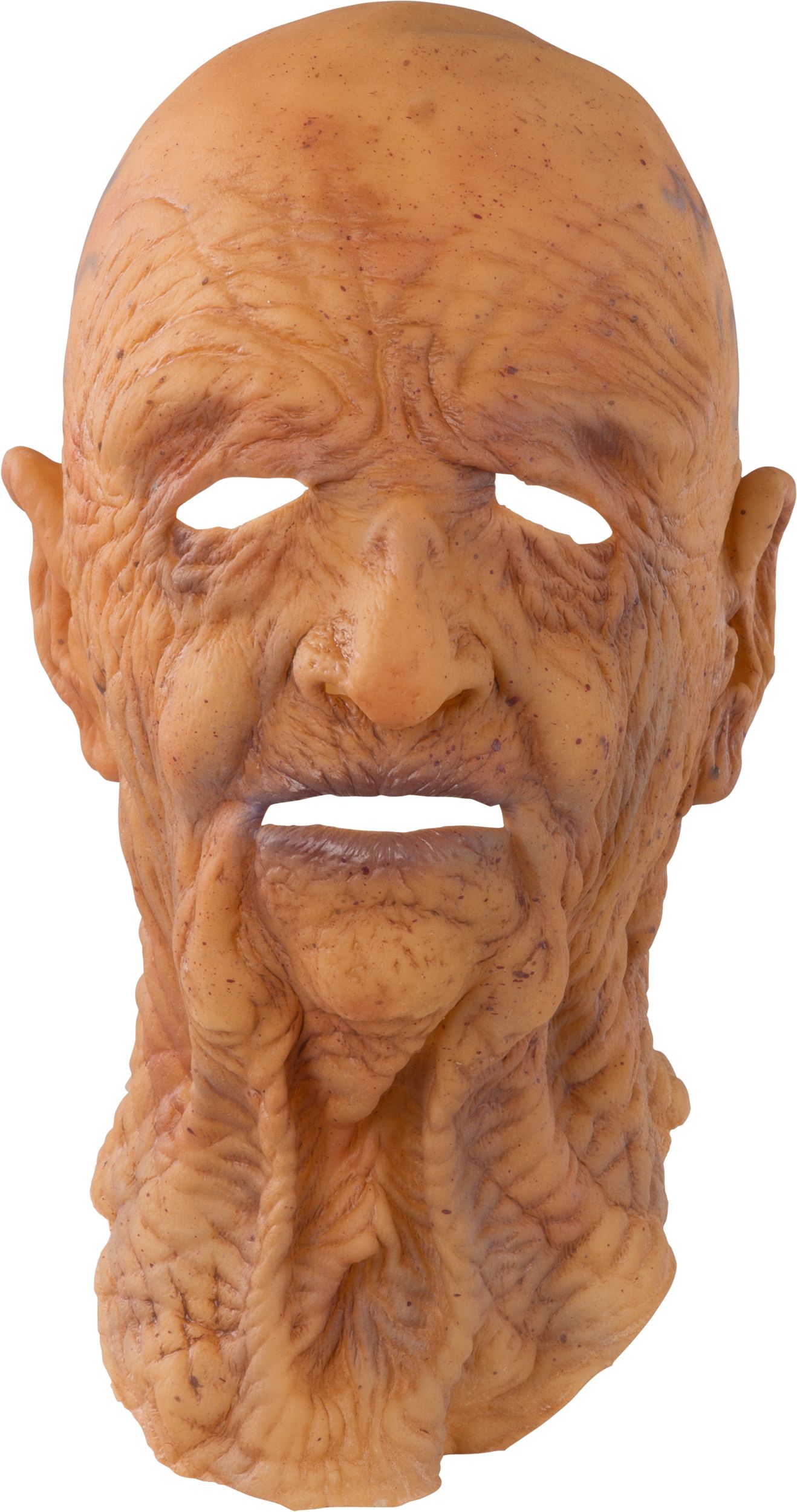Dead On Arrival Old Man Mask Front_Flat