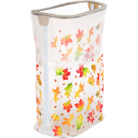 Poubelle à couvercle escamotable Moisson d'automne Front_Angled_Right