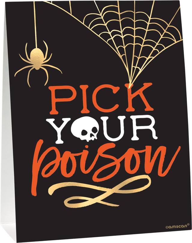 Wicked Halloween Buffet Decorating Kit, 23-pc Front_Angled_Right