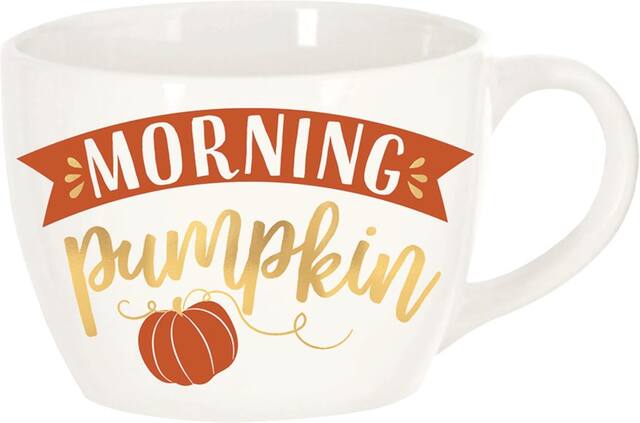 Morning Pumpkin Coffee Mug Front_Elevated