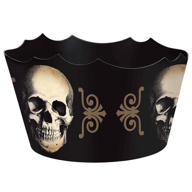 Boneyard Skull Serving Bowl Front_Flat