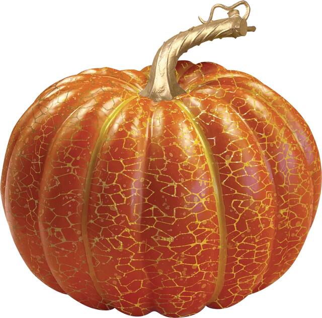 Crackle Prop, Orange, 6-in, Indoor/Outdoor Decoration Halloween Front_Elevated