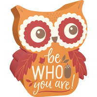 Mini Standing Owl Halloween Décor Front_Angled_Right