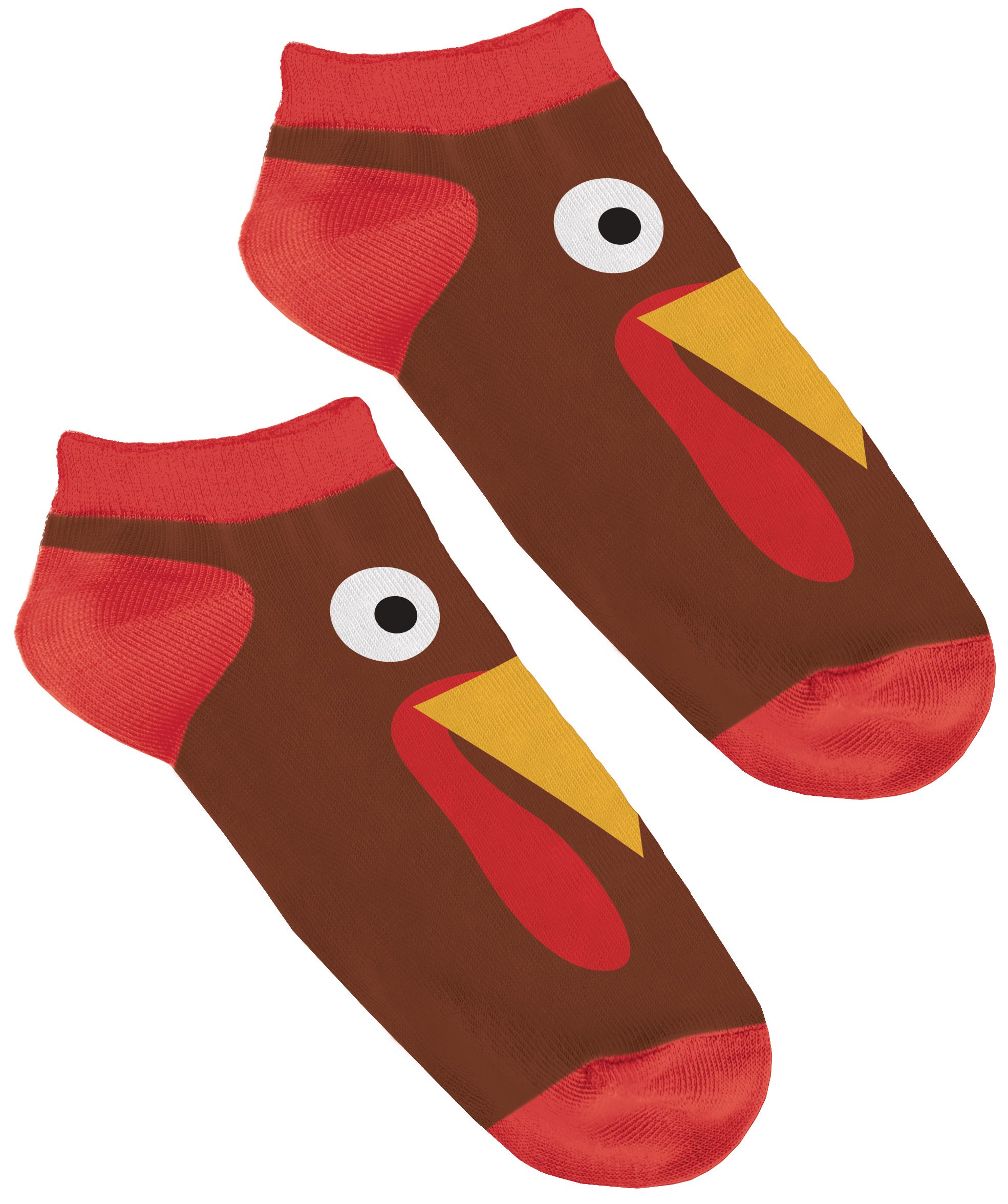 Turkey Ankle Party Socks Side_Right