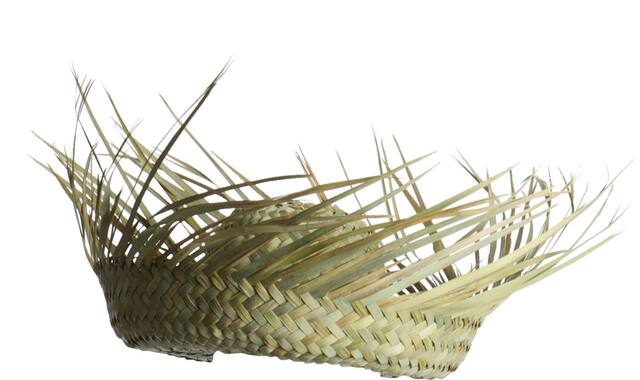 Farmer Beachcomber Straw Hat, Beige, One Size, Wearable Costume Accessory for Halloween Front_Angled_Left