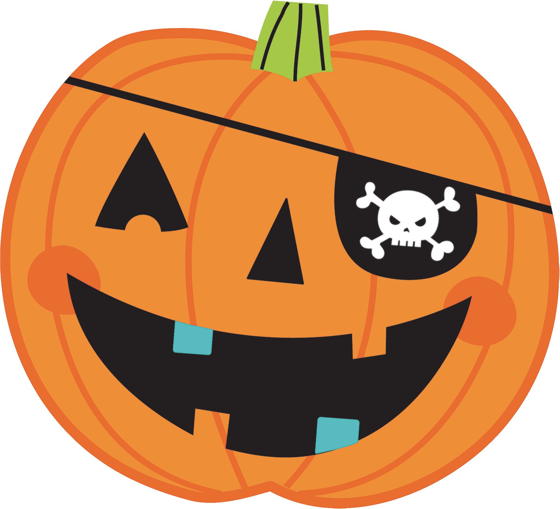 "Happy Halloween" Witch/Ghost/Spider Wall Decorating Kit with Posters and Cutouts, Multi-Coloured, 65-in, 33-pk, Indoor Decoration for Halloween Front_Flat