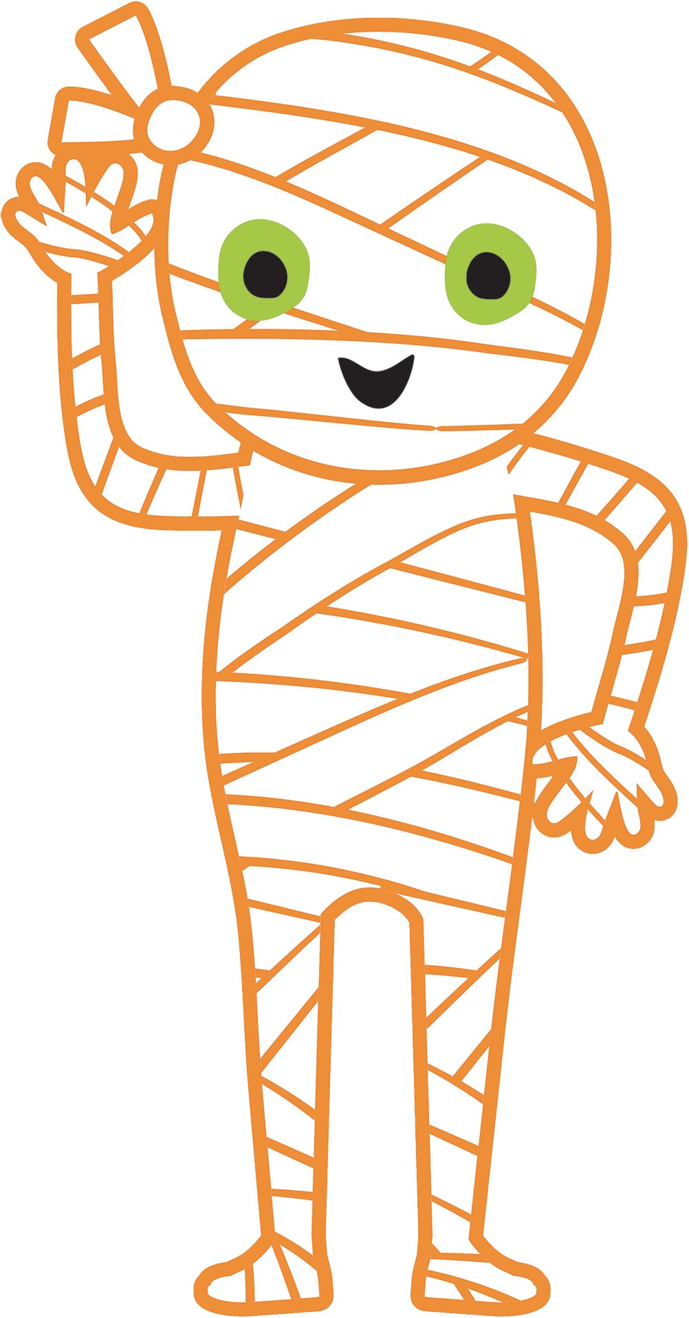 "Happy Halloween" Witch/Ghost/Spider Wall Decorating Kit with Posters and Cutouts, Multi-Coloured, 65-in, 33-pk, Indoor Decoration for Halloween Front_Flat