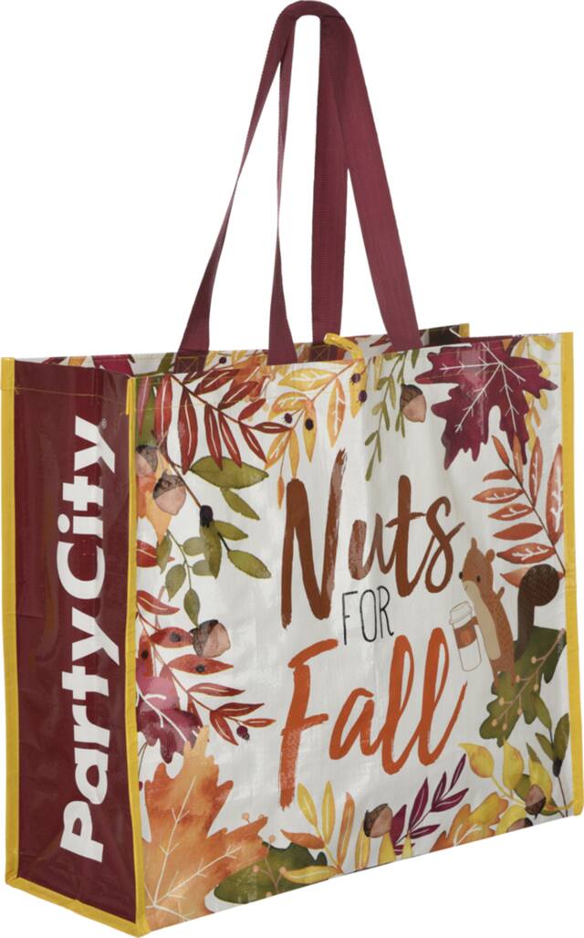 Sac réutilisable Nuts For Fall Front_Three_Fourths_Angled_Right