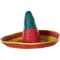 Sombrero multicolore Front_Angled_Right