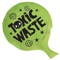 Cadeaux-surprises coussin péteur Toxic Waste, vert, 4-1/2 po, paq. 12, pour l'Halloween Overhead_Flat