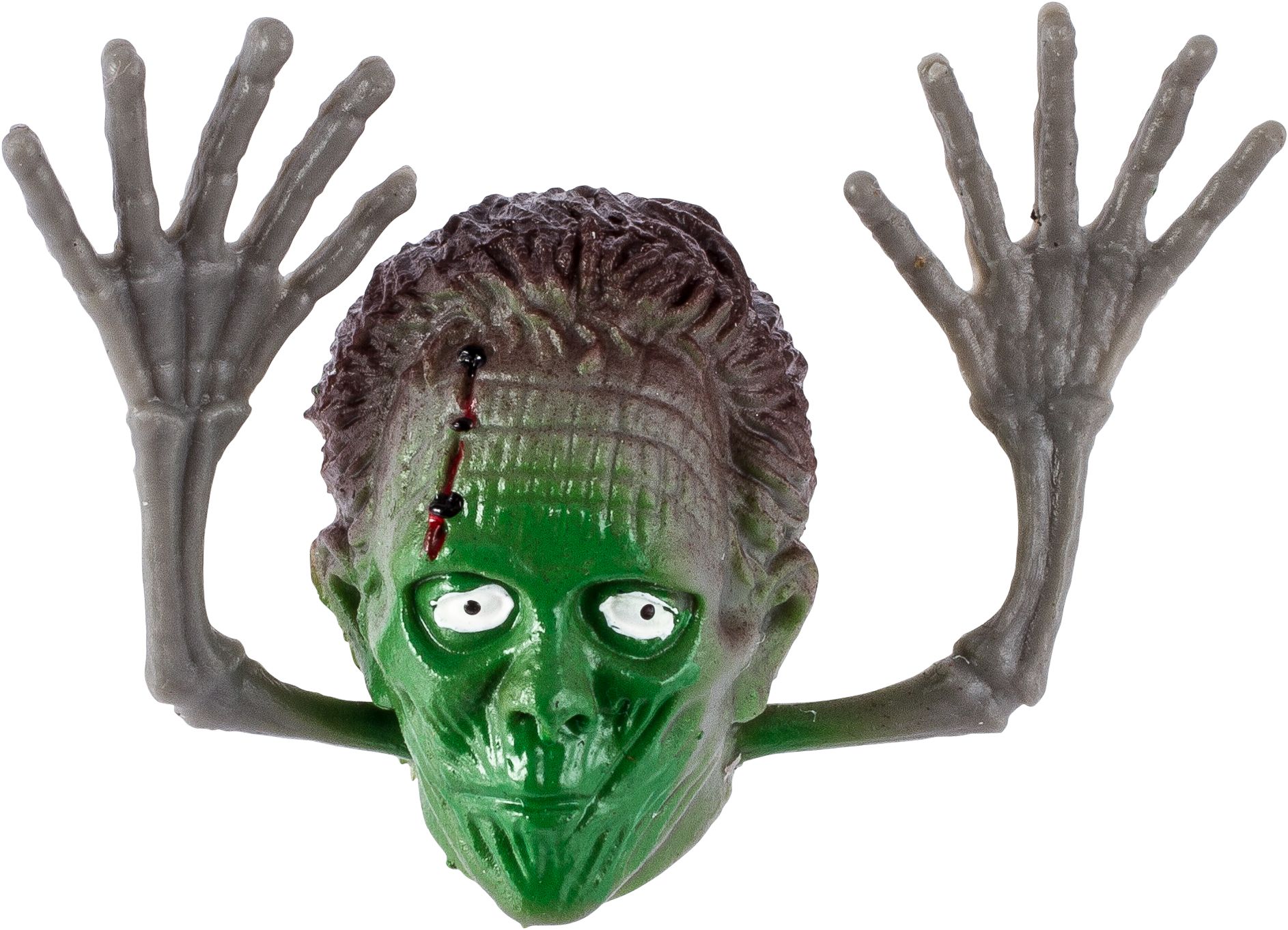 Cadeaux-surprises insecte rampant chauve-souris/squelette/rat/araignée rampant, gris/noir, 4 po, paq. 100, pour l'Halloween Front_Flat