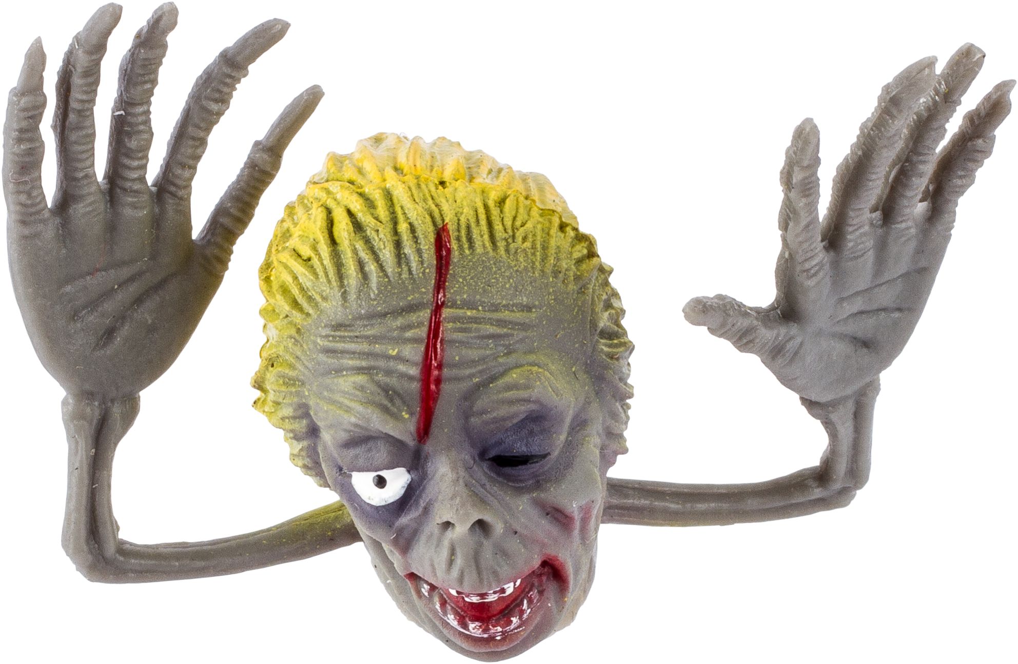 Cadeaux-surprises insecte rampant chauve-souris/squelette/rat/araignée rampant, gris/noir, 4 po, paq. 100, pour l'Halloween Overhead_Plunge