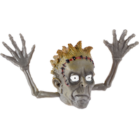 Cadeaux-surprises insecte rampant chauve-souris/squelette/rat/araignée rampant, gris/noir, 4 po, paq. 100, pour l'Halloween