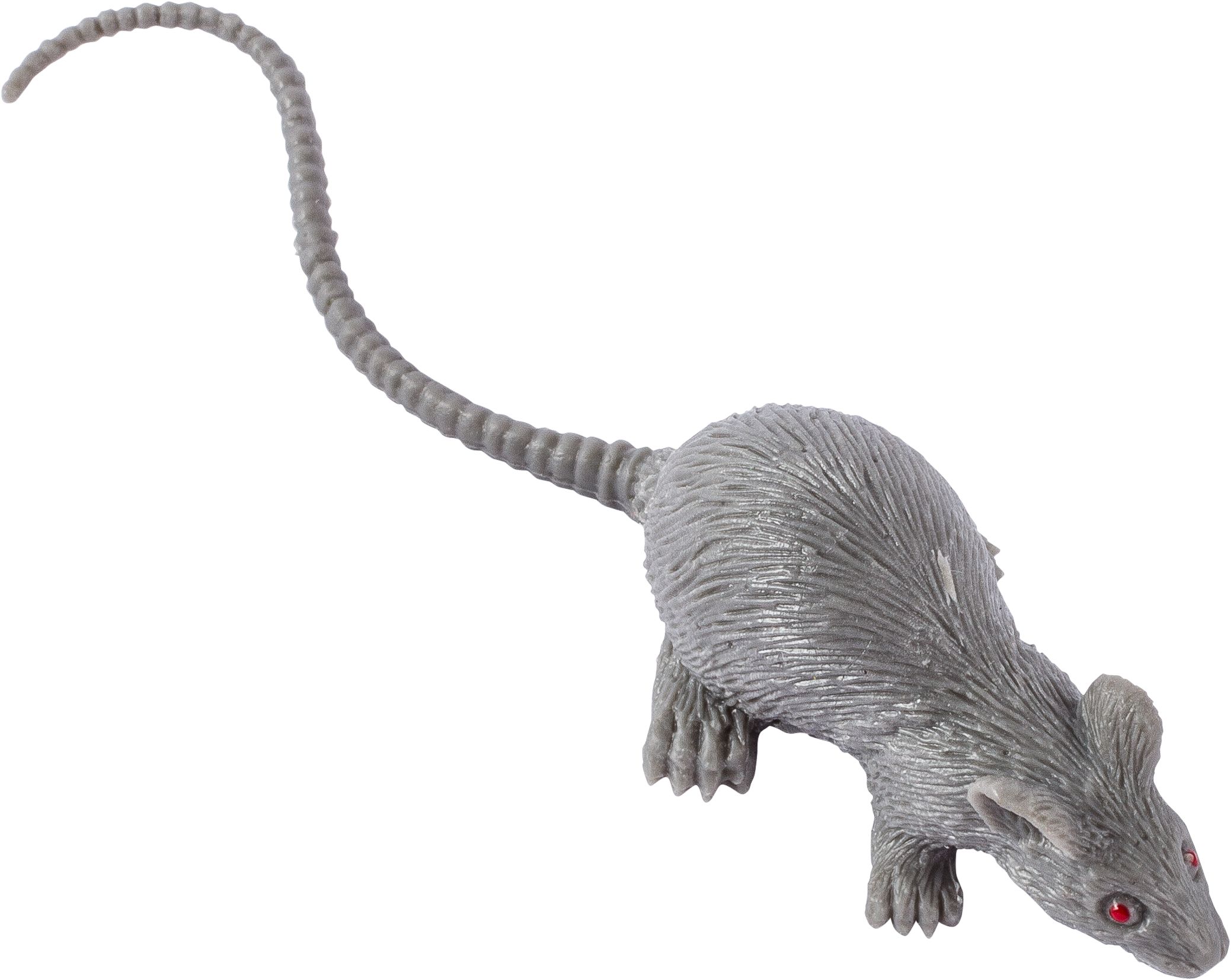 Cadeaux-surprises insecte rampant chauve-souris/squelette/rat/araignée rampant, gris/noir, 4 po, paq. 100, pour l'Halloween Overhead_Plunge