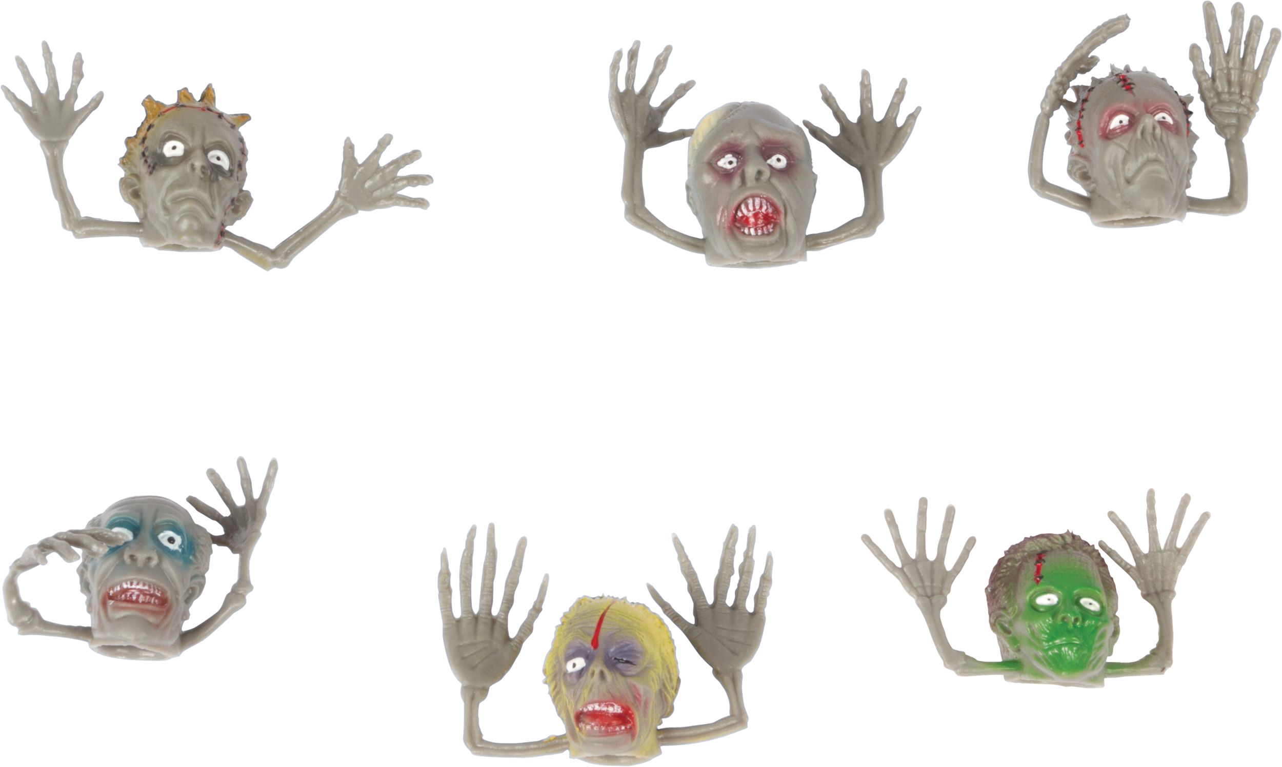 Cadeaux-surprises insecte rampant chauve-souris/squelette/rat/araignée rampant, gris/noir, 4 po, paq. 100, pour l'Halloween Front_Flat