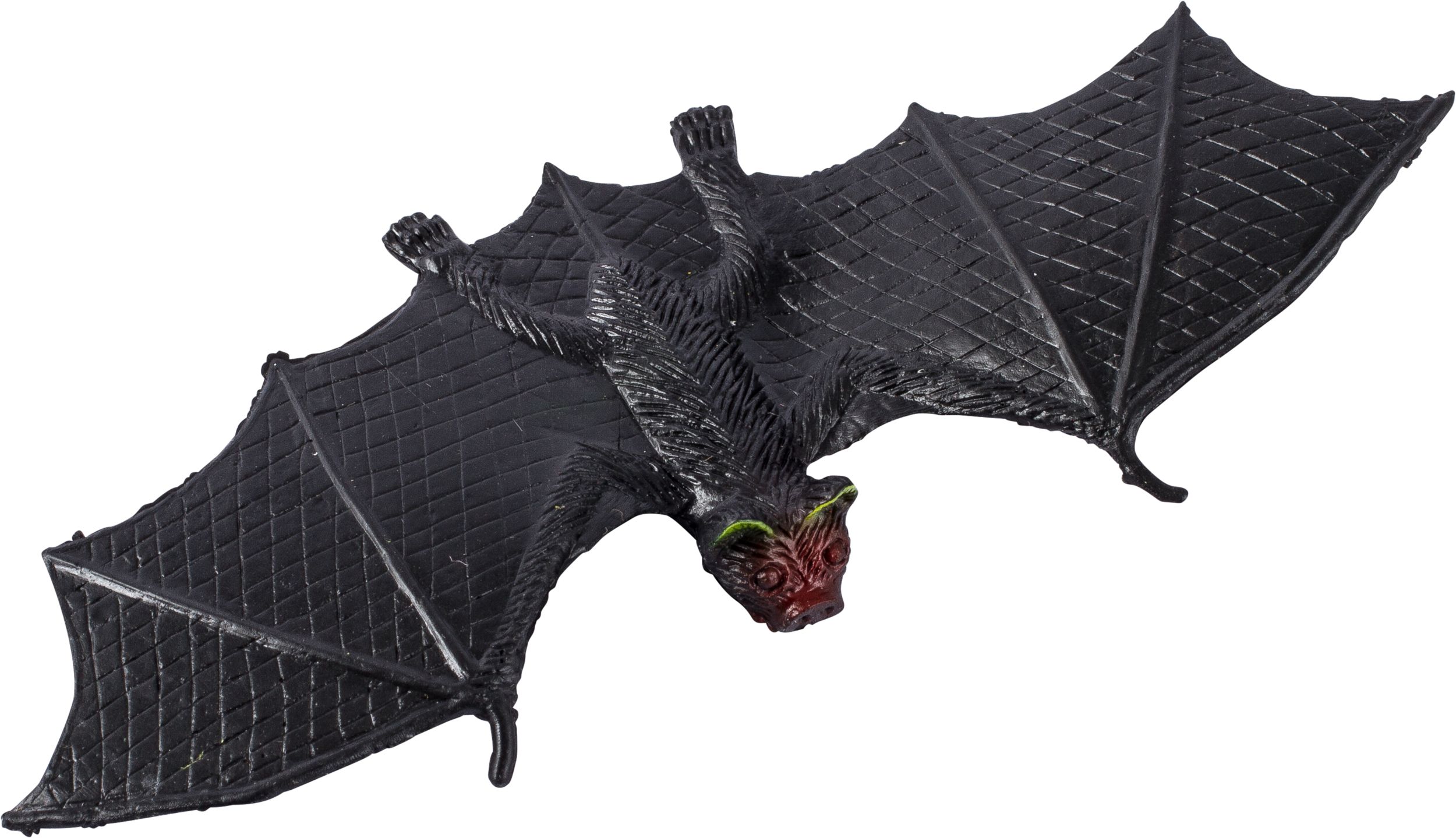 Cadeaux-surprises insecte rampant chauve-souris/squelette/rat/araignée rampant, gris/noir, 4 po, paq. 100, pour l'Halloween Overhead_Flat