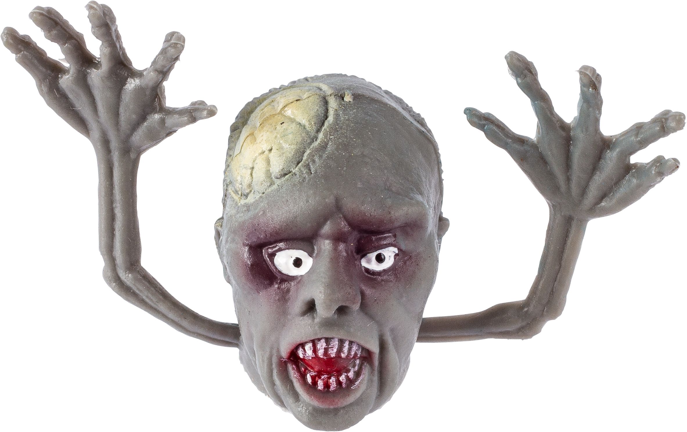 Cadeaux-surprises insecte rampant chauve-souris/squelette/rat/araignée rampant, gris/noir, 4 po, paq. 100, pour l'Halloween Front_Flat