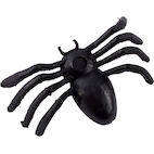 Cadeaux-surprises à pince araignée, noir, 5-1/2 po, paq. 24, pour  l'Halloween