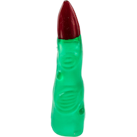 Cadeaux-surprises doigts de sorcière, vert, 4 po, paq. 10, pour l'Halloween Front_Flat