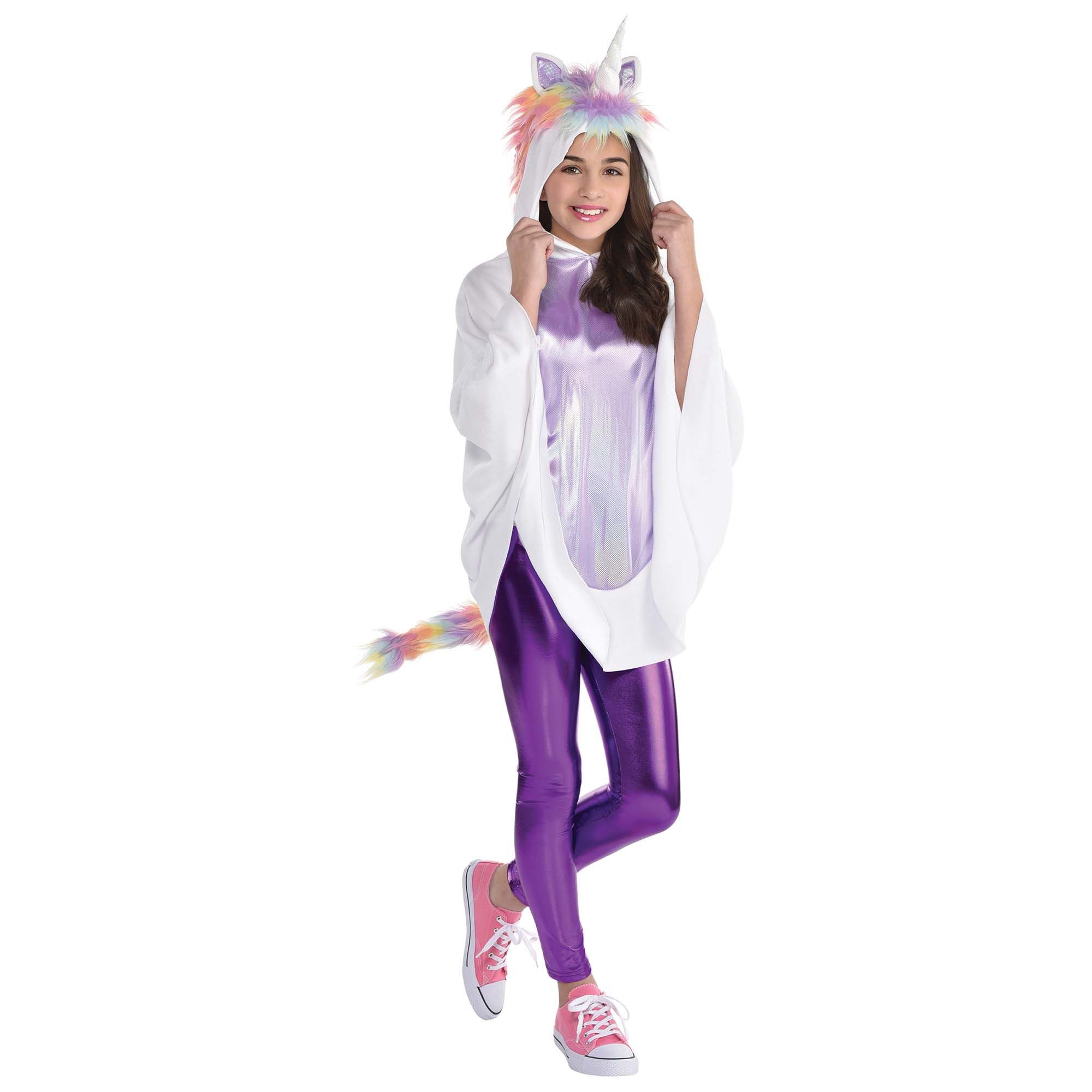 Child Unicorn Poncho Front_Angled_Right