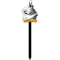 Disney The Nightmare Before Christmas "Queen of Screams" Sally Character Yard Stake, Orange/Purple, 24-in, Outdoor Decoration for Halloween Front_Flat