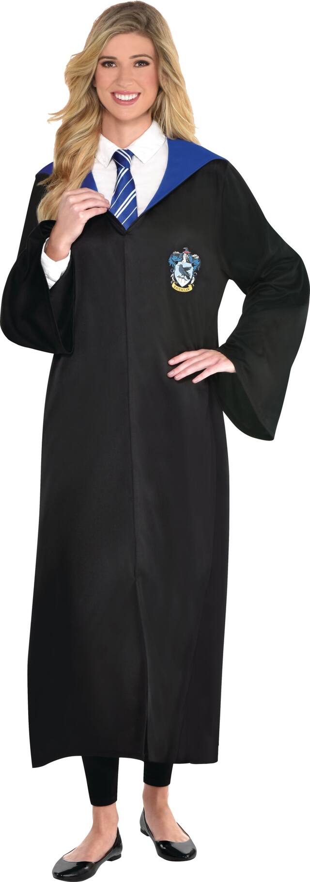 Adult Harry Potter Ravenclaw Robe Front_Flat