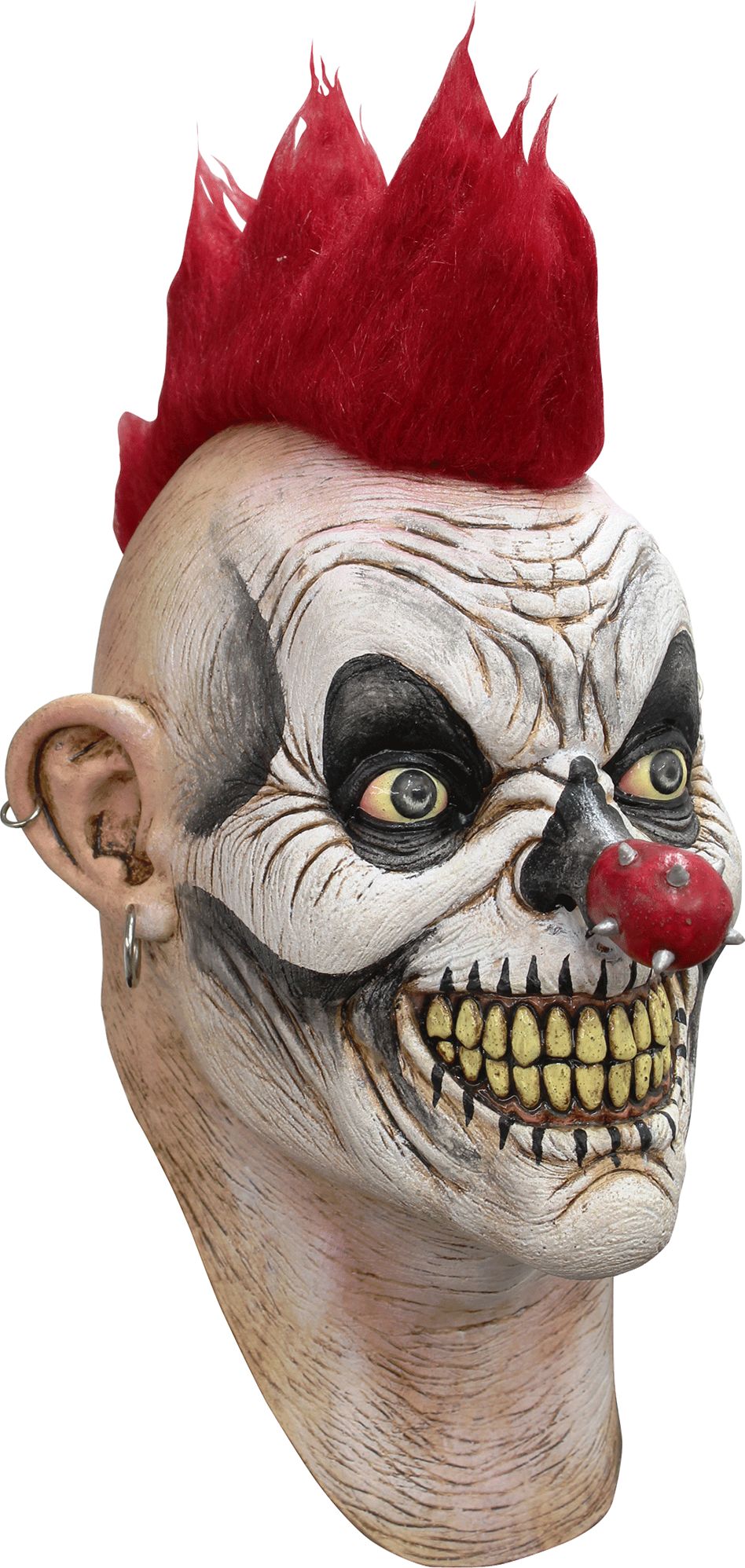 Punky the Killer Clown Mask Front_Angled_Right