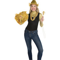 Glitter Body Spray, Gold, 4-oz, Wearable Accessory for Halloween Front_Flat