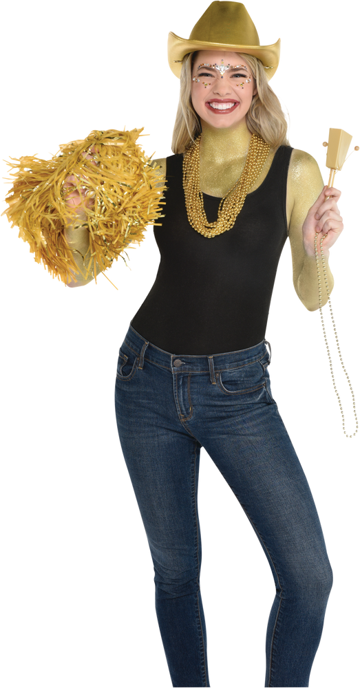 Glitter Body Spray, Gold, 4oz, Wearable Accessory for Halloween