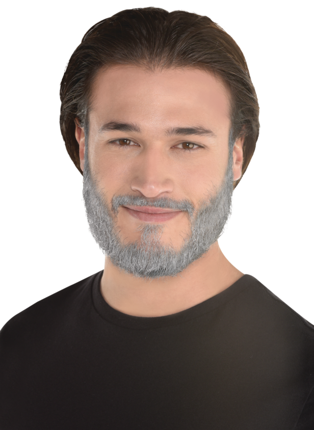 Beard Halloween Costume Makeup Kit, 4pc Party City