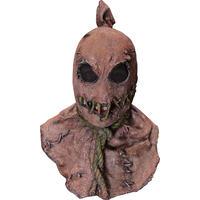 Masque d'Halloween d'épouvantail des champs d'horreur Front_Flat