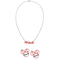 Minnie Mouse Party Jewelry Set Overhead_Flat