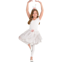 Swan Ballerina Costume Kit Front_Flat