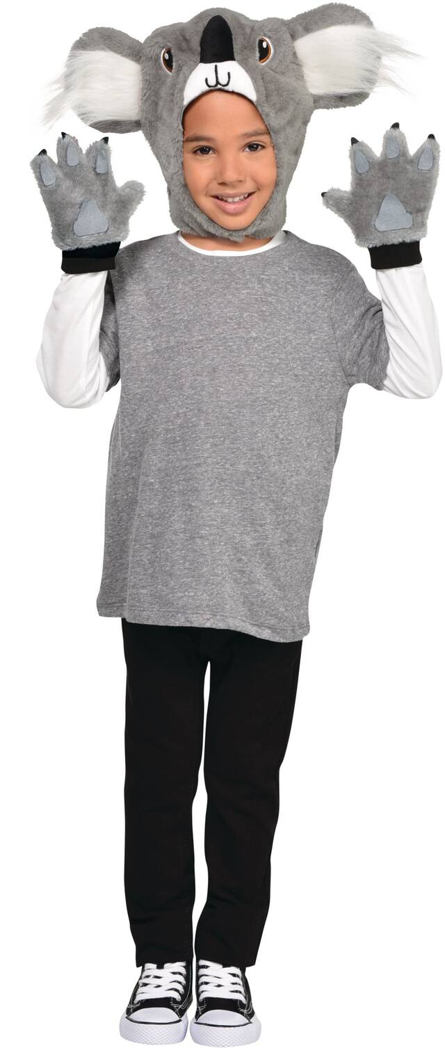 Kids' Koala Halloween Costume Kit Front_Flat