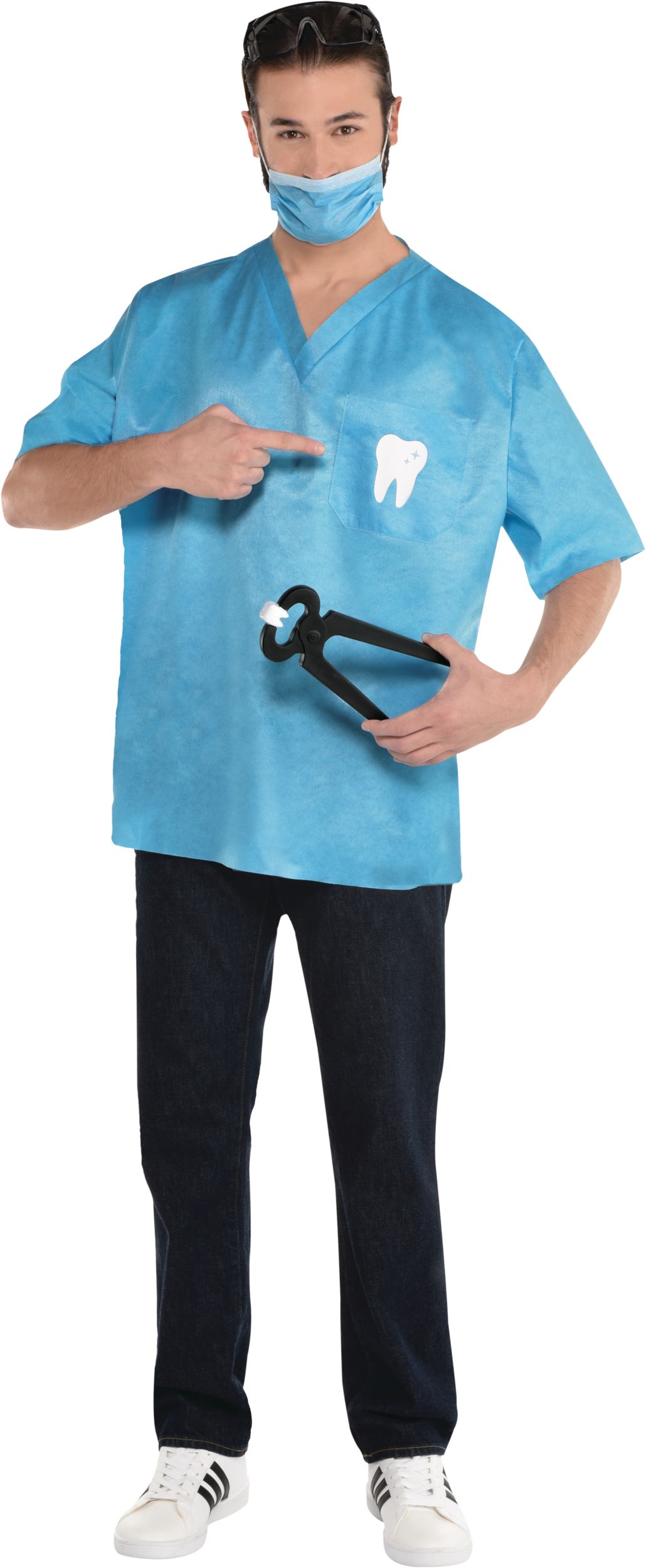 Dentist Halloween Costume Kit Front_Flat