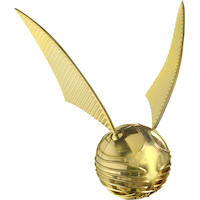 Harry Potter Flying Snitch, Gold, One Size, Wearable Costume Prop for Halloween